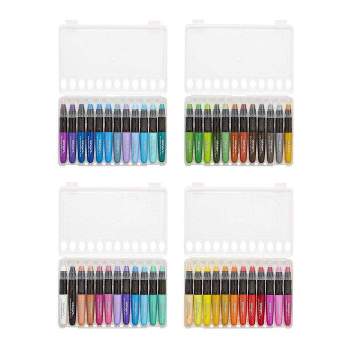 Rainbow Sparkle Metallic Watercolor Gel Crayons - Set Of 12 : Target