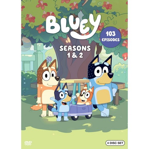 Bluey Complete Seasons One And Two dvd 2022 Target