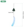 Unique Bargains Metal Vintage Outdoor Wind Chime 2" x 17.9" Bronze Tone 1 Pack - 3 of 4