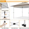 Yaheetech 13X13 ft Portable Pop-Up Canopy with Adjustable Height and Ground Anchors & Guy Lines - 4 of 4