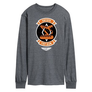 Men's - Top Gun: Maverick - Coyote Badge Long Sleeve Graphic T-Shirt - 1 of 4
