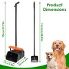 iMountek "Pooper Scooper Kit for Dogs – Heavy Duty Rake, Swiveling Bin, Extra Long Handle, 35 Waste Bags" Black - 3 of 4