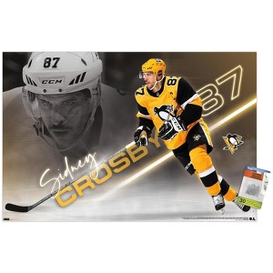 Trends International NHL Pittsburgh Penguins - Sidney Crosby 21 Unframed Wall Poster Prints - 1 of 4