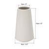Unique Bargains Ceramic Minimalist Home Wedding Table Centerpieces Decor Flower Vase - 2 of 4