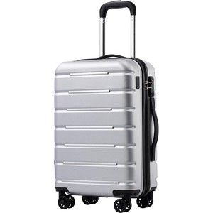 Coolife Luggage Suitcase Carry-on Spinner TSA Lock USB Port Lightweight Hardside Luggage (S(20in_carry on)) - 1 of 4