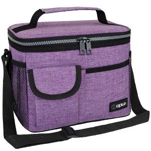 OPUX Large Insulated Lunch Bag Men Women, Leakproof Thermal Reusable Soft Cooler Tote Work School Adult Kid Boy Girl - 1 of 4