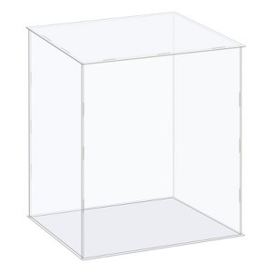 Unique Bargains Acrylic Self-Assembly Dustproof Toy Collectibles Showcase - 1 of 3