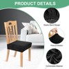 Unique Bargains Polyester Spandex Waterproof Durable Dining Chair Slipcovers - 2 of 4
