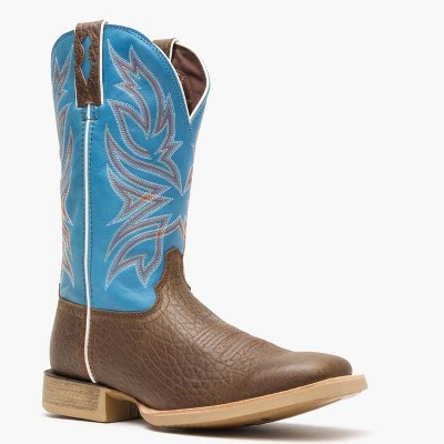 Men's Durango® Rebel Pro™ Bay Brown and Brilliant Blue Western Boot