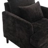Kumasinova Mid Century Club Chair,Modern Arm Chair with Tufted Chenille Upholstery,Accent Chair with Nailhead Trim,Comfy Reading Chair for Living Room - 4 of 4