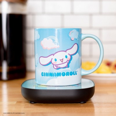 Uncanny Brands Cinnamoroll Coffee Mug with Mug Warmer