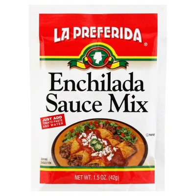 La Preferida Seasoning Mix Enchilada Sauce - Pack Of 24 - 1.5 Oz : Target