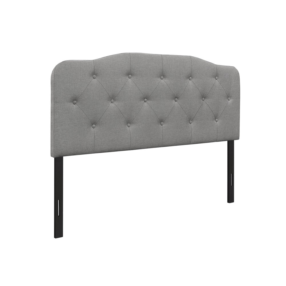 Home Design Twin Angela Headboard Gray