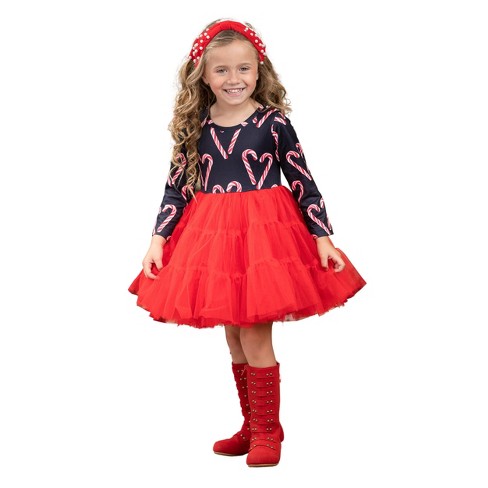 Mia Belle Girls Unicorn Princess Tulle Halloween Dress