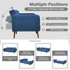 Tangkula Modern Sofa Bed Convertible Futon Sofa w/ 3-Level Adjustable Angle Function - 4 of 4