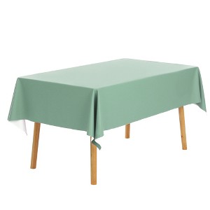 Unique Bargains Rectangle Washable Water Resistance TPU Table Cover 1 Pc - 1 of 4