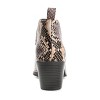 Journee Collection Women's Lola Pull On Stacked Heel Booties - 4 of 4