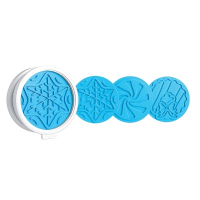 Tovolo Winter Wonderland Cookie Cutters Set of 6 Ice Blue 81-4481