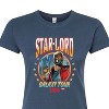 Women's - Marvel - Guardians of the Galaxy Star Lord Band Tee Style Fitted Graphic T-Shirt - 2 of 3
