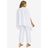 Jessica London Women's Plus Size 2-Piece Georgette Pantset - 3 of 4