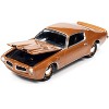 1972 Pontiac Firebird Formula Anaconda Gold Metallic Limited Edition to 9454 pieces 1/64 Diecast Model Car by Johnny Lightning - 3 of 3