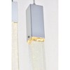 Elegant Lighting Weston 9 - Light Pendant in  Chrome - 4 of 4