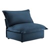 CAVINAS Couches for Living Room Deep Seat Sofa Couch Fabric Slip-covered Armchair with Cushion and Pillows - 2 of 4