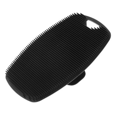 Unique Bargains Soft Silicone Handheld Body Scrubber Bath Brush