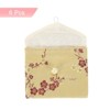 Unique Bargains Silk Embroidered Jewelry Organizer Pouch with Snap Button 6 Pcs - 3 of 4