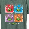 Women's - Teenage Mutant Ninja Turtles - Character Grid Short Sleeve Graphic T-Shirt - 2 of 4