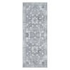 Washable Vintage Area Rug Large Boho Non-Slip Rug for Living Room Bedroom Oriental Medallion Print Floor Carpet - 3 of 4