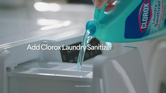 Clorox Laundry Sanitizer - 80 fl oz, 2 of 12, play video