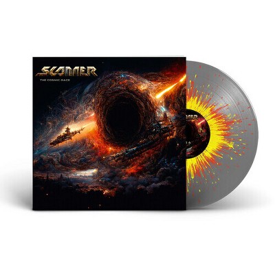 Scanner - Cosmic Race - Silver/red/yellow Splatter (Vinyl)