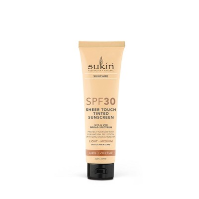 Sukin Suncare Tinted Sunscreen - SPF 30 - 2.03 fl oz