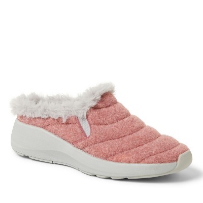 Dearfoams Women's Amaya Wedge Sleeper Mule