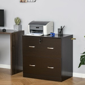 NicBex Modern File Cabinet ,Vertical/Lateral Filing Cabinets with 2 Drawers,Office Cabinet for Home and Office - 1 of 4