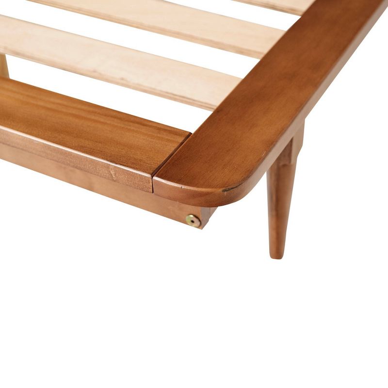 Boho Solid Wood Spindle Platform Bed - Saracina Home, 6 of 15