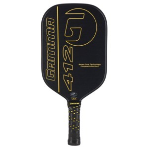 GAMMA Sports 16.5" 412 Traditional Pickleball Paddle - Black/Yellow - 1 of 4