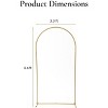 GustoWave Arch Backdrop Stand, Wedding Arch Backdrop Stand with 2 Water Injection Base, Balloon Arch Stand for Birthday, Party, Weeding - 2 of 4
