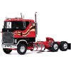 1985 Ford CL 9000 Truck Tractor Red and Black with Graphics 1/43 Diecast Model by IXO Models - 2 of 4