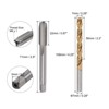 Unique Bargains High Speed Steel Titanium Plated Straight Flute Thread Tap and Twist Drill Bit - 2 of 4