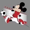 Boy's Disney Mickey Mouse Soccer Canada Performance Tee - 2 of 4