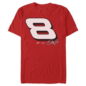 Mens NASCAR Dale Jr Racing Car Number 8 T Shirt - 1 of 4