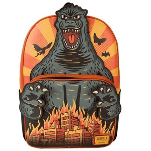 Loungefly  TOHO Godzilla  Full Size Cosplay  Backpack - 1 of 4