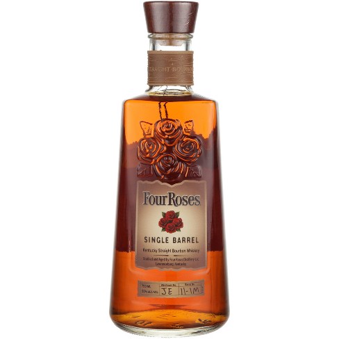 Four Roses Single Barrel Bourbon Whiskey - 750ml Bottle : Target