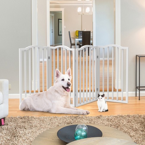 Indoor dog hotsell gate with door