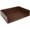 Victor Technology Technology Wooden Letter Tray Mocha Brown (B1154) - 2 of 3