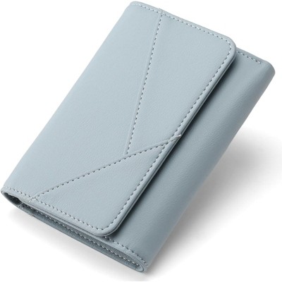 BEAFUP RFID Blocking Wallets for Women,Trifold PU Leather Wallet with Zipper Coin Pocket – 13 Card Slots, Travel & Everyday Use