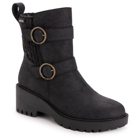 Target ankle hot sale boots black