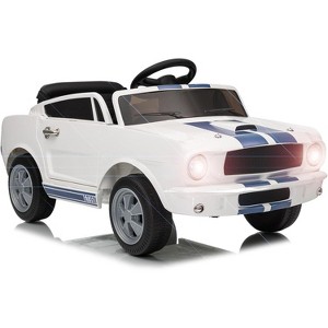 Licensed Shelby Kids Electric Vehicle | 12V Ride-On Toy with Remote Control | LED Lights, MP3 | for Boys and Girls - 1 of 4